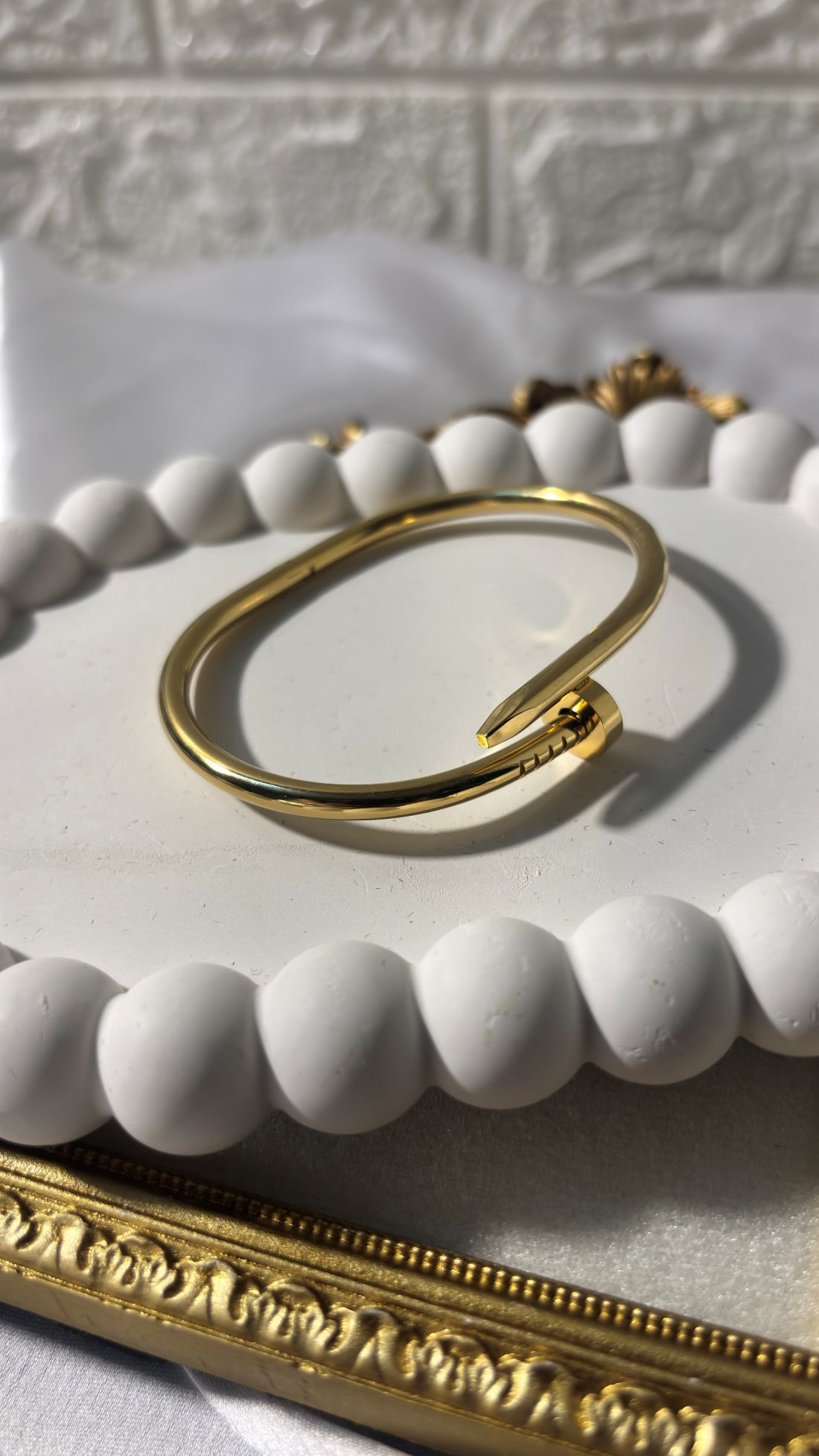 Golden Vice Gold Platted Anti tarnish Kada